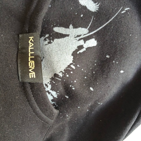 NEW Black Splatter Hoodie - Picture 10 of 11